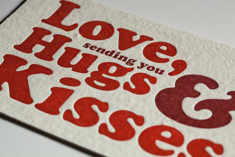 Funky Love postcard