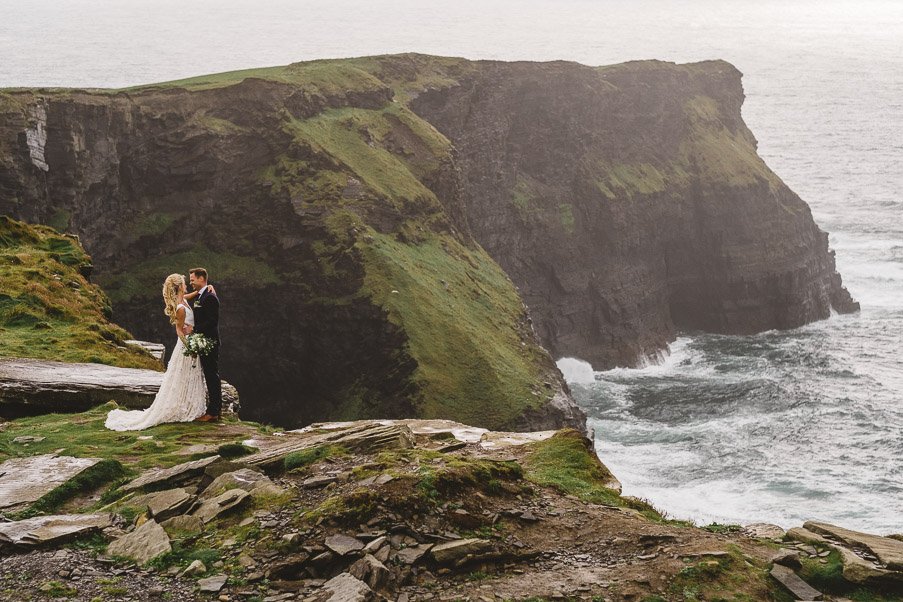 Aoibhin and John Cliff Top