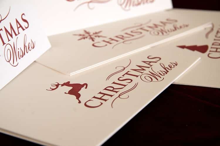 Christmas Cards detail