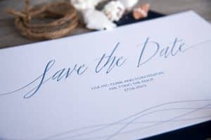 Sea Breeze Save the date detail
