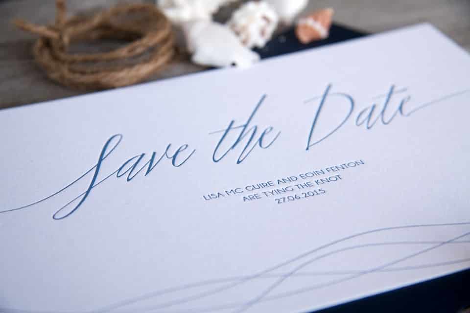 Sea Breeze Save the date detail